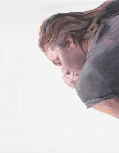 Jekatarina liegend 2, 40 x 50 cm Öl / Lwd, 2018