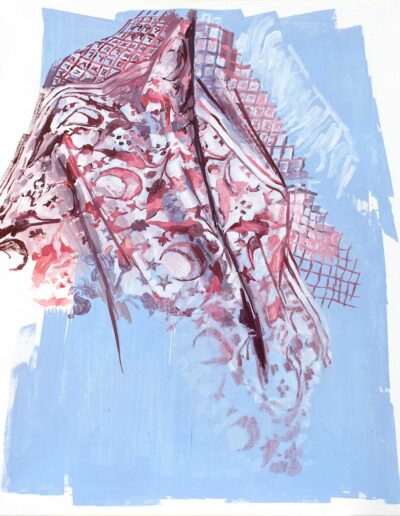 Arabeske 101, 90 x 70 cm, Öl. Lwd., 2023