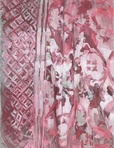 Arabeske 94, 28 x 21 cm, Öl. MDF., 2023